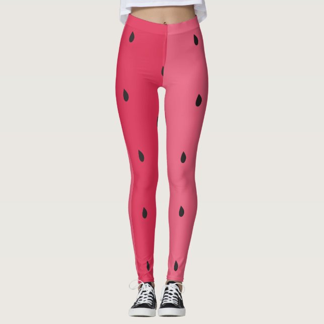 Leggings Design de melancia (Frente)