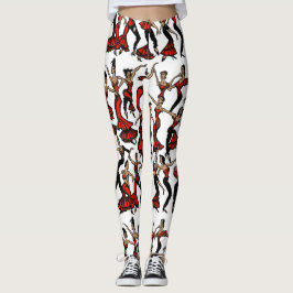 Leggings Design do Flamenco