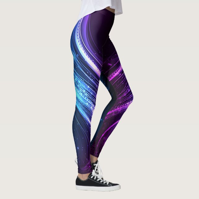 Leggings Design Listras de Luz (Direita)