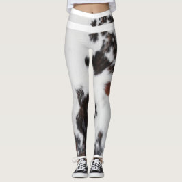 Leggings - Designer de Cowhide