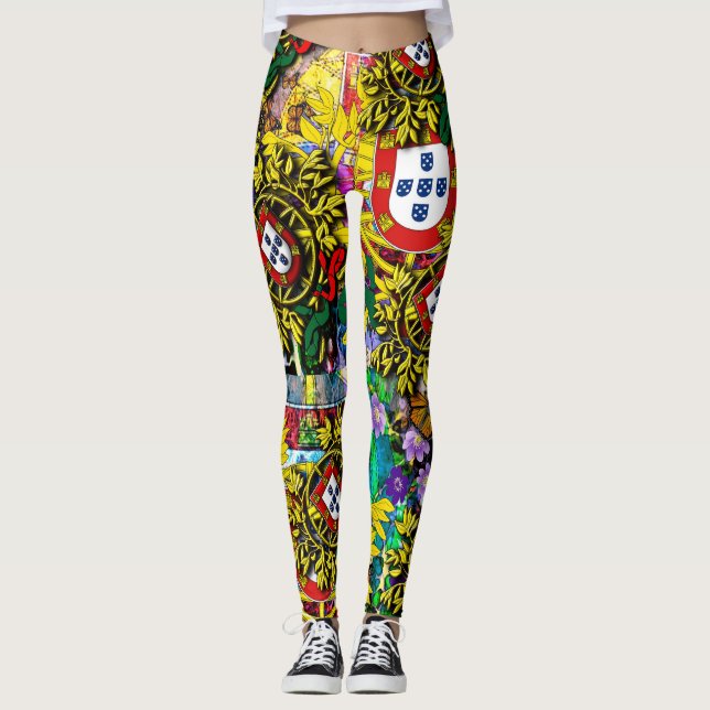 Leggings designs portuguesas (Frente)