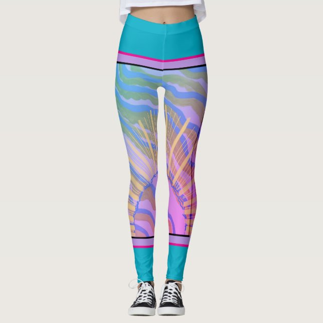 Leggings - Dimensional Abstract (Frente)
