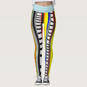 Leggings divertidas de streetwear grunge legal est
