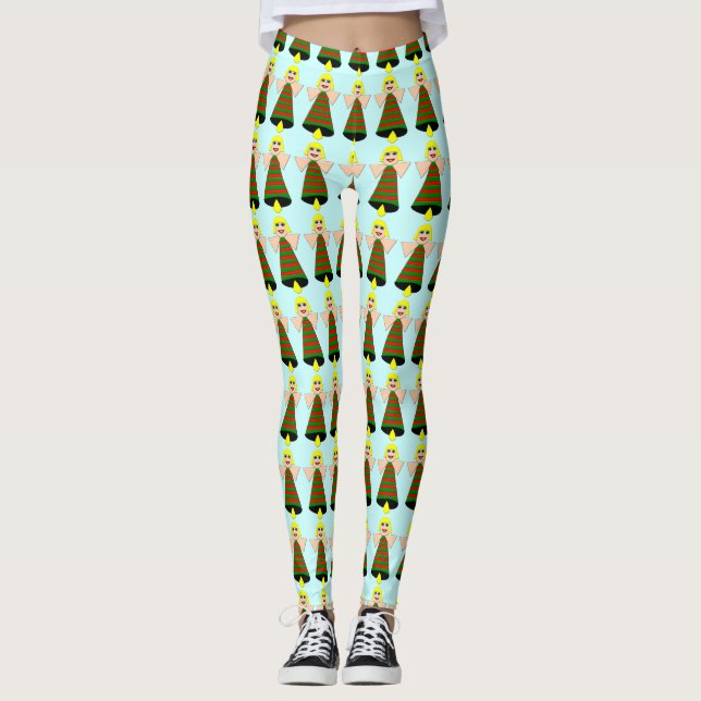 Leggings do Anjo de Natal (Frente)