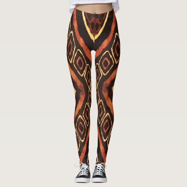 Leggings do Aztec Batik (Frente)