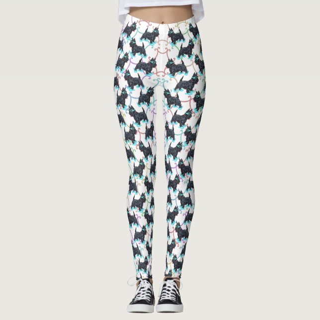 Leggings do Cachorro Scottie (Frente)