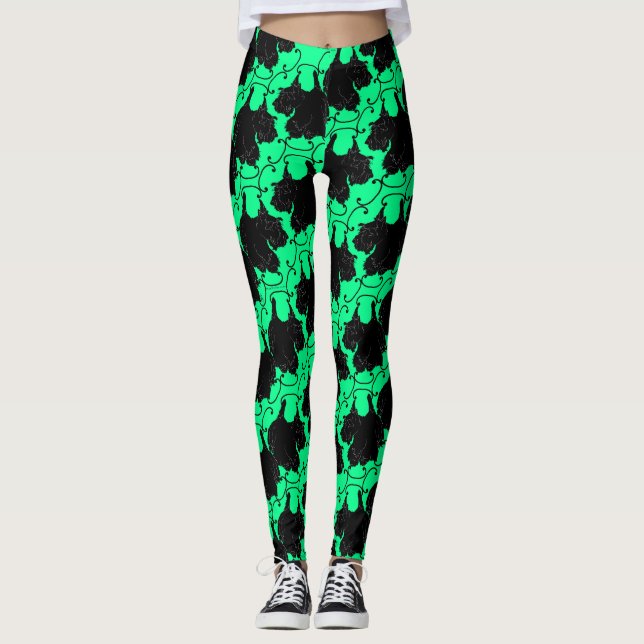 Leggings do Cachorro Scottie (Frente)