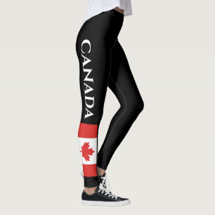 Leggings do Canadá - Leggings do Orgulho Canadense