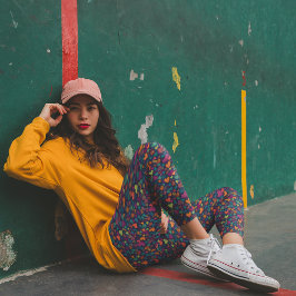 Leggings do Coração do Chalk - Cute