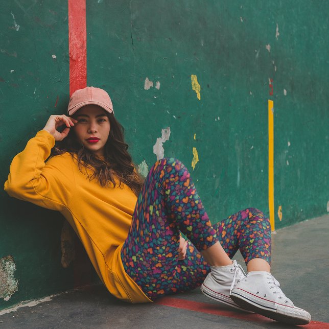 Leggings do Coração do Chalk - Cute (Criador carregado)