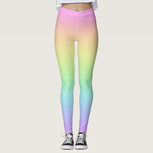 Leggings do cotovelo pastel