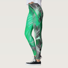 Leggings do Designer Verde