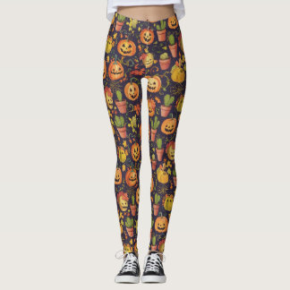 Leggings do Dia das Bruxas - Design 2