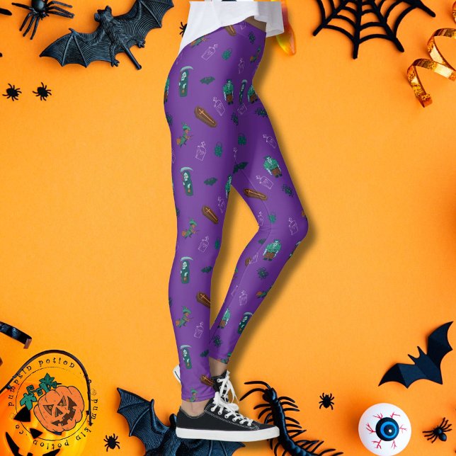 🎃 Leggings do Dia das Bruxas Spooky (Criador carregado)