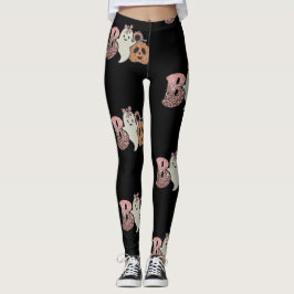 Leggings do Dia das Bruxas Spooky