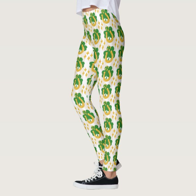 Leggings do Dia de São Patrício (Esquerda)