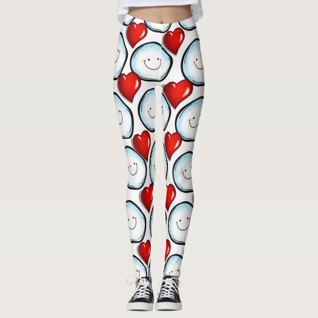 Leggings do Dia dos Namorados Longos (Frente)