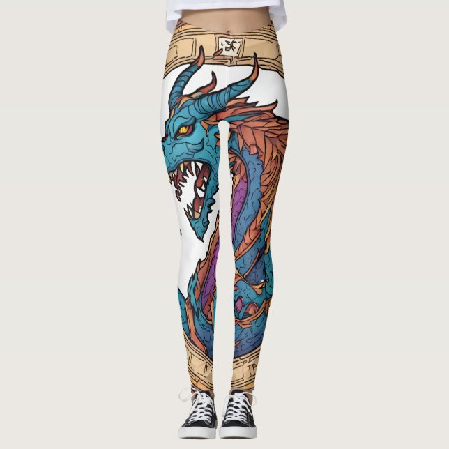 Leggings do Dragão (Frente)