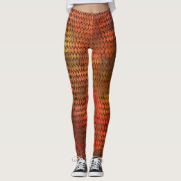 Leggings do Dragão Laranja