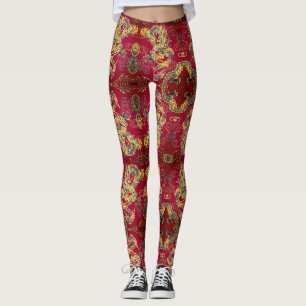 Leggings do Dragão Vermelho