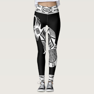 Leggings do escorpião louco