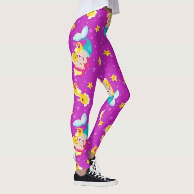 Leggings do estilo da Sereia (Direita)