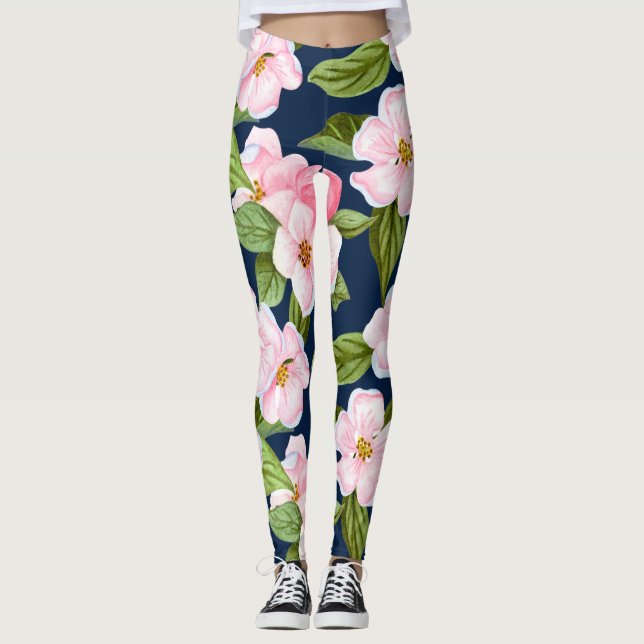 Leggings do Flor de Cereja (Frente)