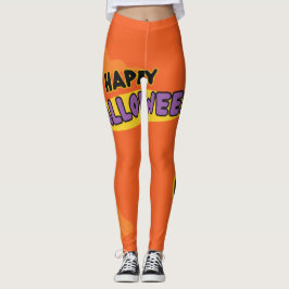 Leggings do Halloween. Calças de Halloween. Leggin