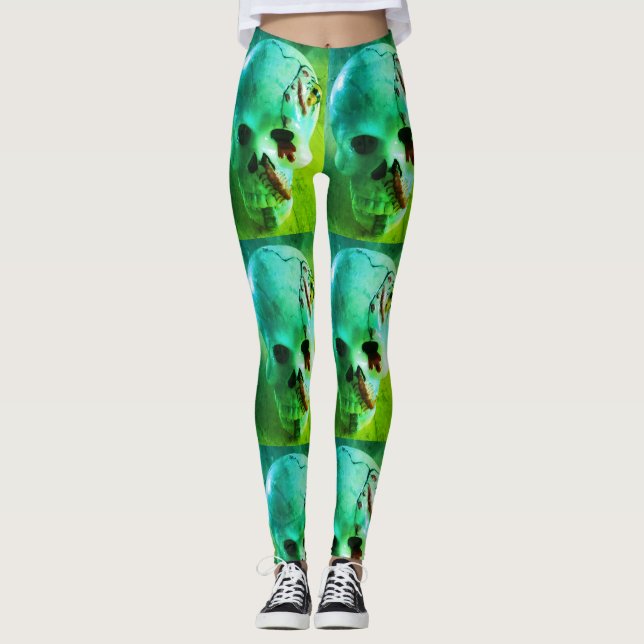 Leggings do Halloween por dalDesignNZ (Frente)