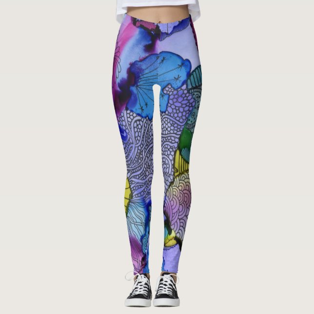 Leggings do Jardim Submarino (Frente)