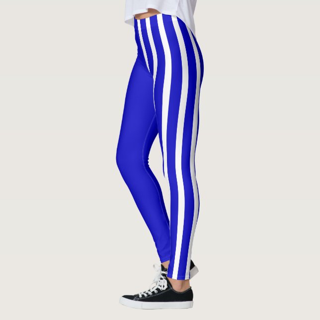 Leggings do Jester Azul e Branco (Esquerda)