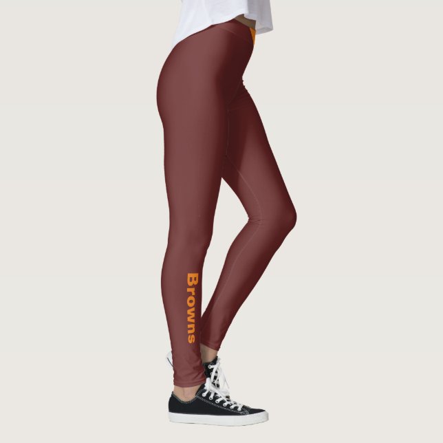 Leggings do logotipo da Equipe Esportiva BROWNS (Direita)