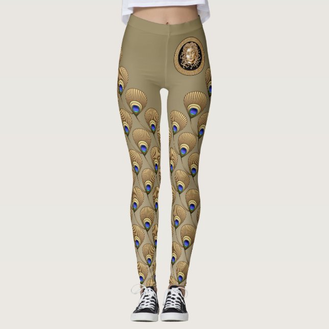 Leggings do Medallion Luxury Medusa (Frente)