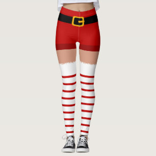 Leggings do Natal Santa Claus