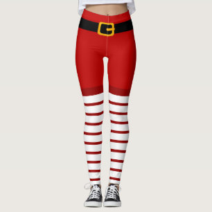 Leggings do Natal Santa Claus