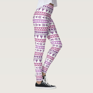 Leggings do padrão Aztec