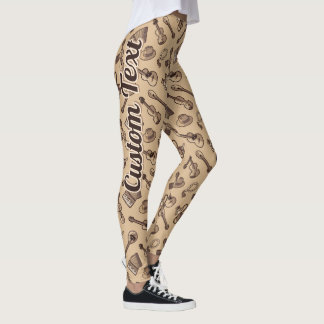 Leggings do padrão Rebetiko