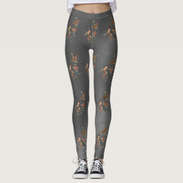 Leggings do pássaro