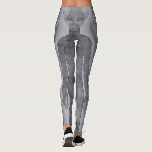 Leggings do Skinny Bob Bolsa de laptop (arte do Is (Verso)
