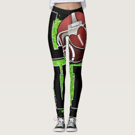 Leggings do tema de futebol