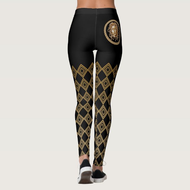 Leggings dos Olhos Medusa (Verso)