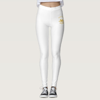 Leggings Douradas de Lotus