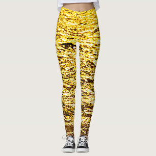 Leggings Douradas de Pyrite