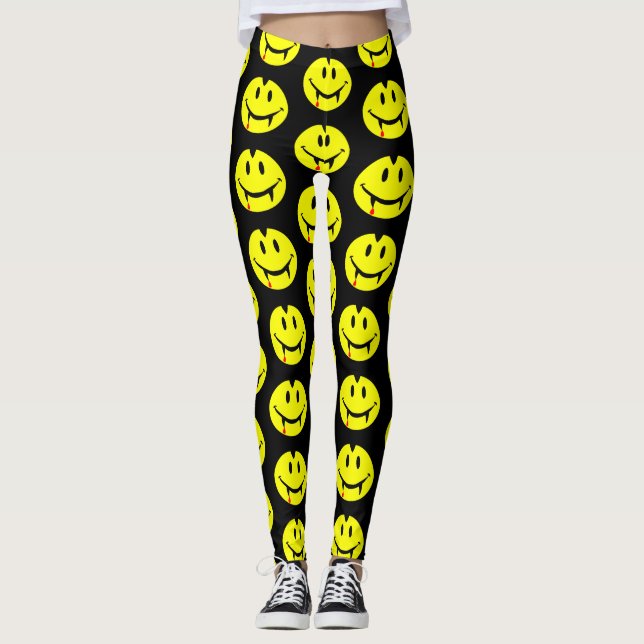 leggings dráculas vampiras emoji (Frente)