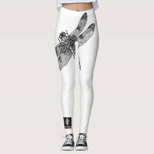 Leggings DRAGONFLY KANJI POR FELICIDADE