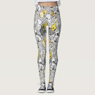 Leggings Dusty Cockatiels