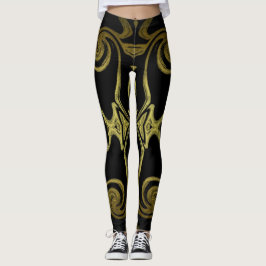 leggings elegantes coloração festiva moderna feita