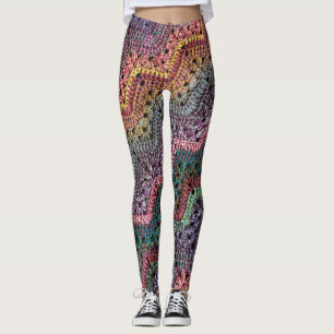 Leggings em branco de boom de 6 dias
