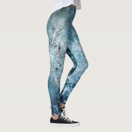 Leggings em flocos de neve - Bonito