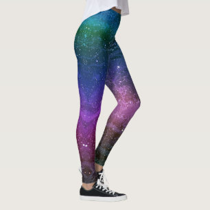 Leggings Espaciais Externas Galácticas